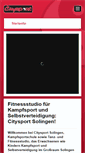 Mobile Screenshot of citysport-solingen.de